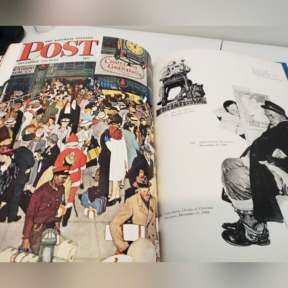 Norman Rockwell's America Hardback Book - Picture 7 of 11